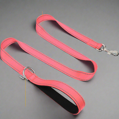 Collier Chien - DogsHarnessCollar™ - Rose Clair